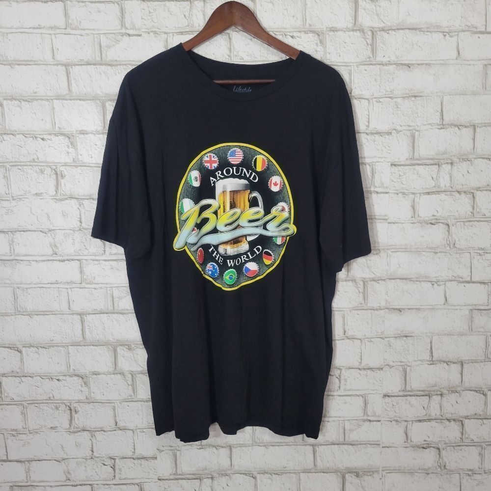 Beer Around The World‎ graphic tee
